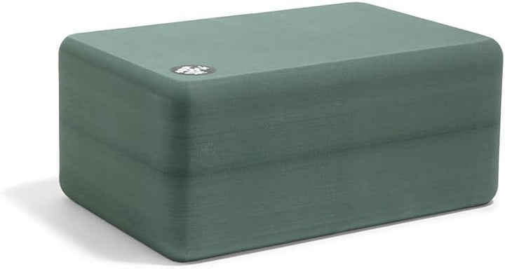 Manduka Foam Yoga Block - Recycled EVA Foam Block with Ergonomic Support, Yoga Equipment, Home Gym A