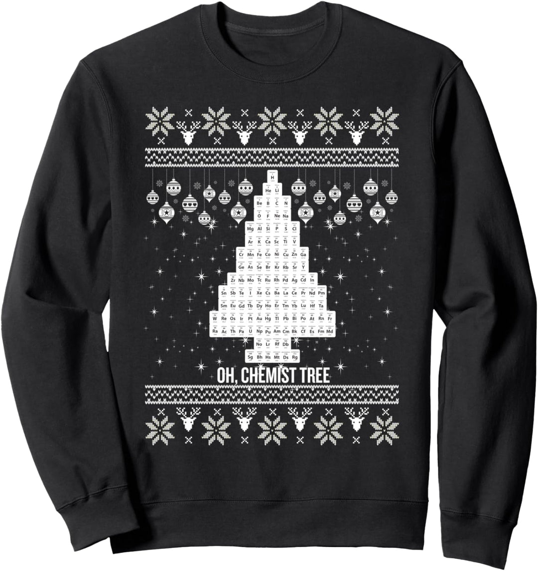 Oh Chemist Tree | Chemist Christmas Women Men Sweatshirt