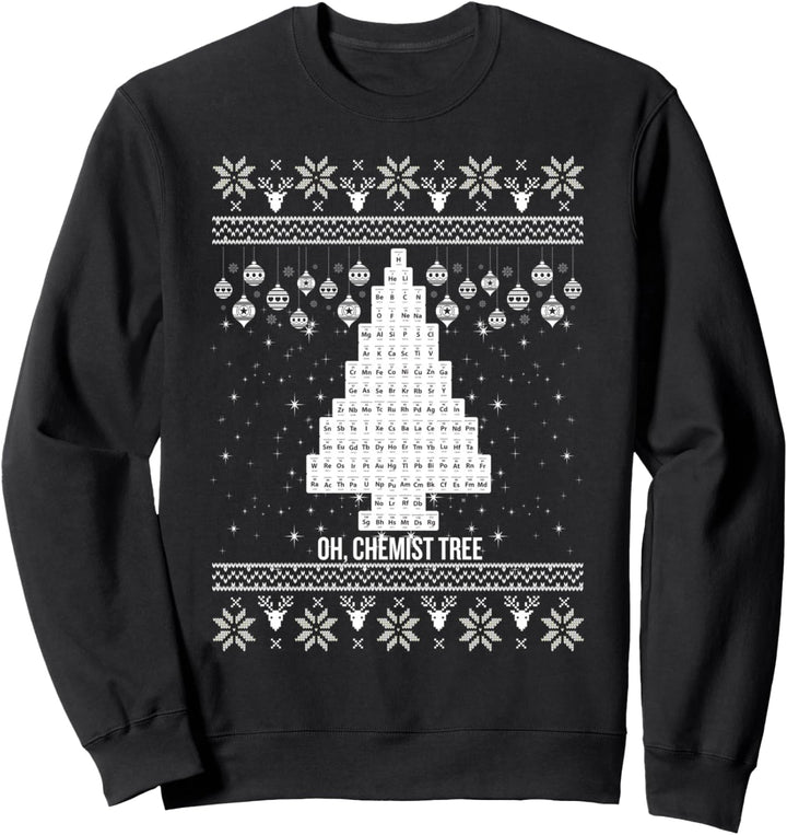 Oh Chemist Tree | Chemist Christmas Women Men Sweatshirt