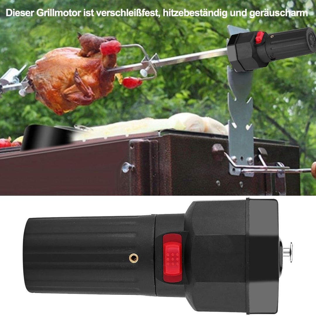 Estink Barbecue Grill Rotator Motor, DC 1,5 V batteriebetriebener Barbecue Motor Batterie-Grillmotor