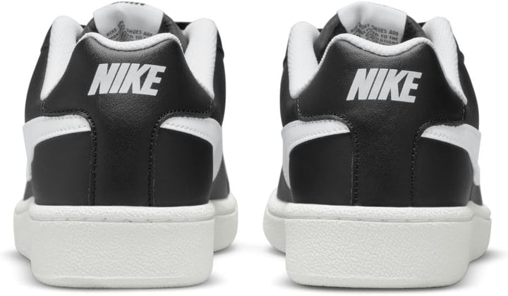 Nike Herren Court Royale Sneakers 42.5 EU Schwarz Black White 010, 42.5 EU Schwarz Black White 010