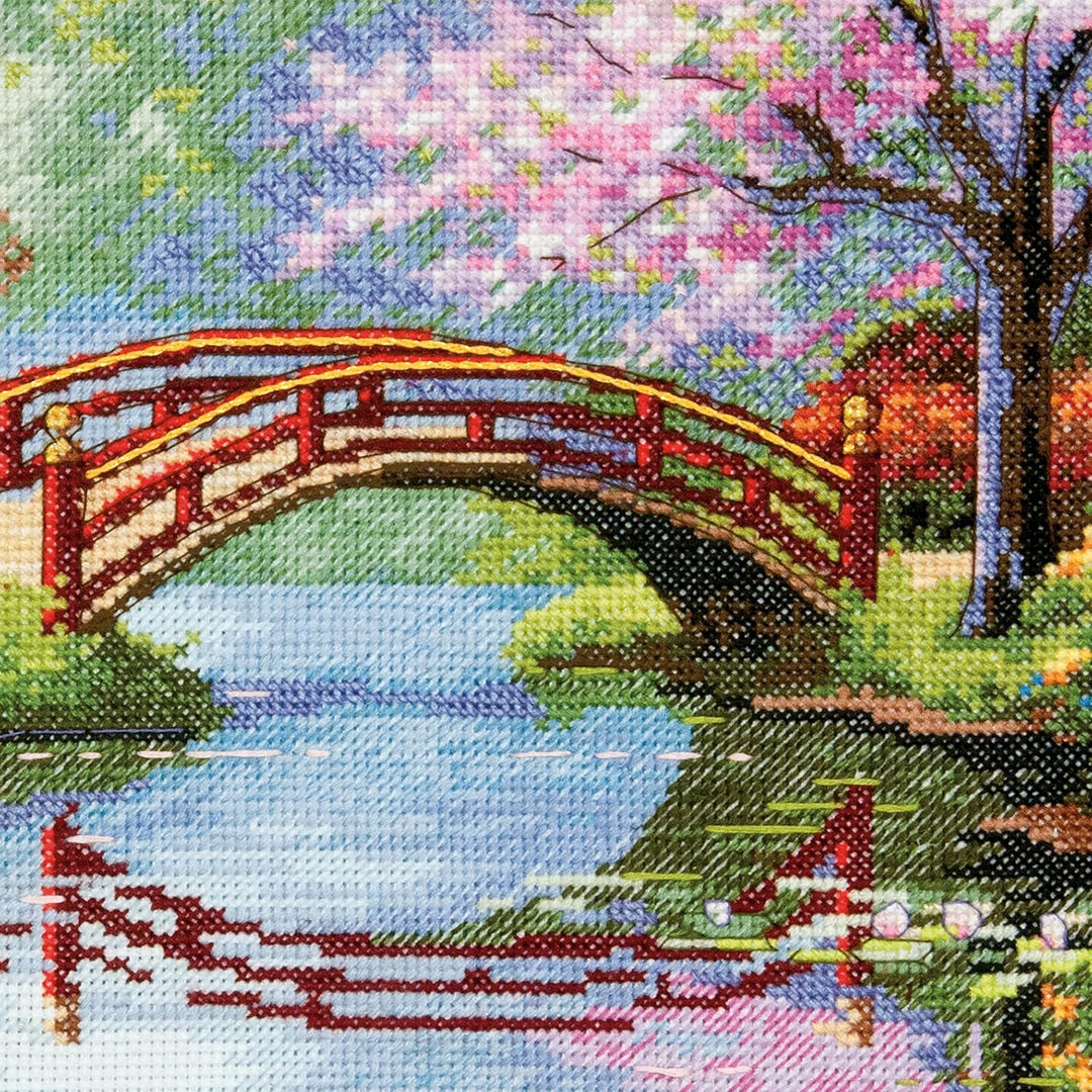 DIMENSIONS 70-35313 Japanese Garden, Pink