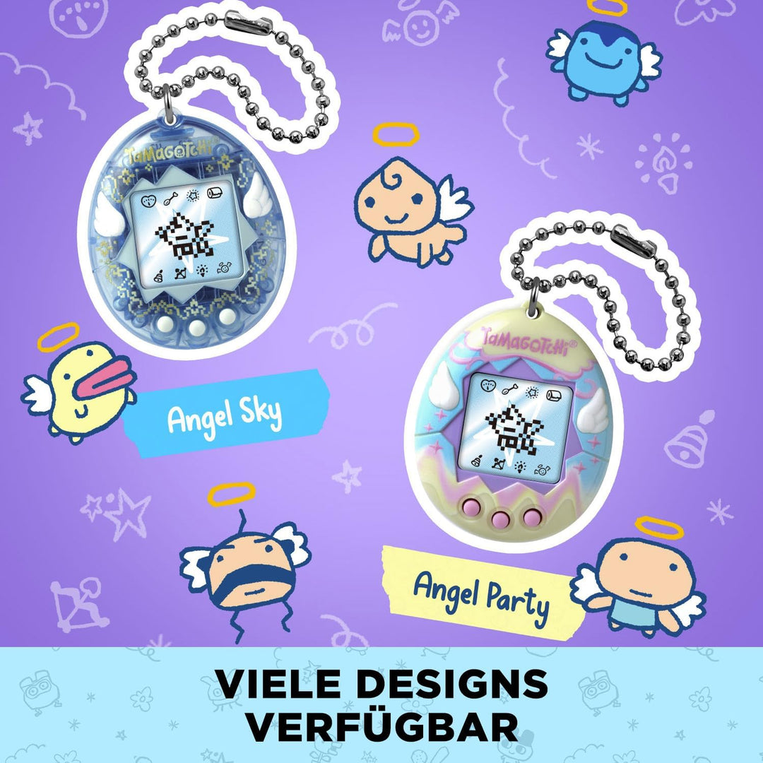 Bandai - Tamagotchi - Original Tamagotchi - Angel Lace - Elektronisches virtuelles Haustier mit Farb