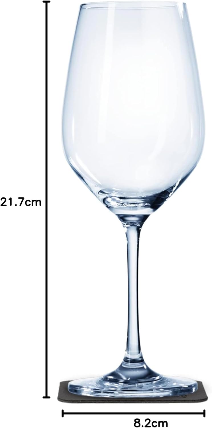 silwy® Magnetglas, feines Kristallglas mit perfekt integriertem Magnet und metallischen Nano-Unterse