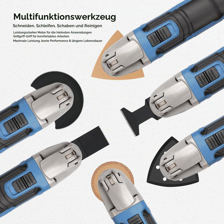GALAXIA 260W Oszillierendes Multifunktionswerkzeug, 6-stufige Geschwindigkeitskontrolle,15000-22000