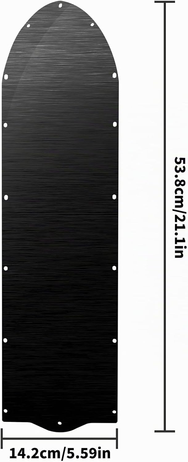 Scooter Bottom Plate, kompatibel mit Ninebot Max G2 G65, Untere Batterieabdeckung aus rostfreiem Sta