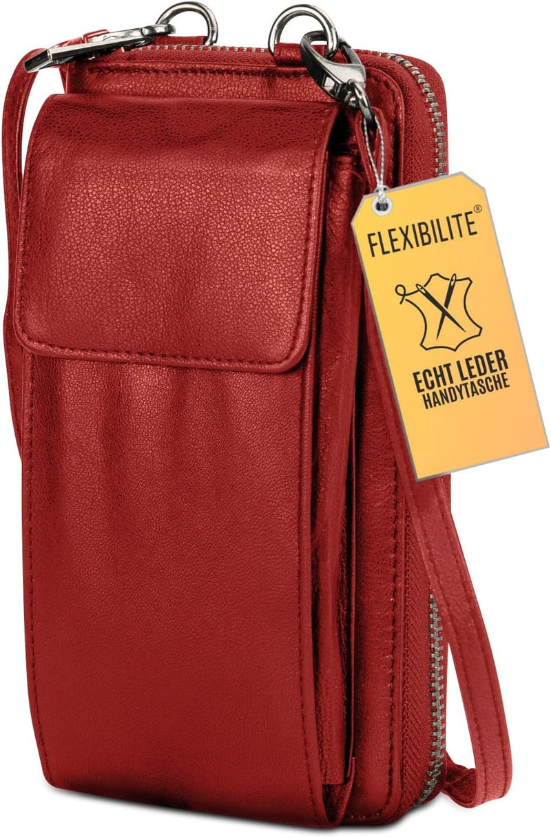 FLEXIBILITE® Handytasche zum Umhängen | Handytasche | Handy zum Umhängetasche Damen | Handy mit Port