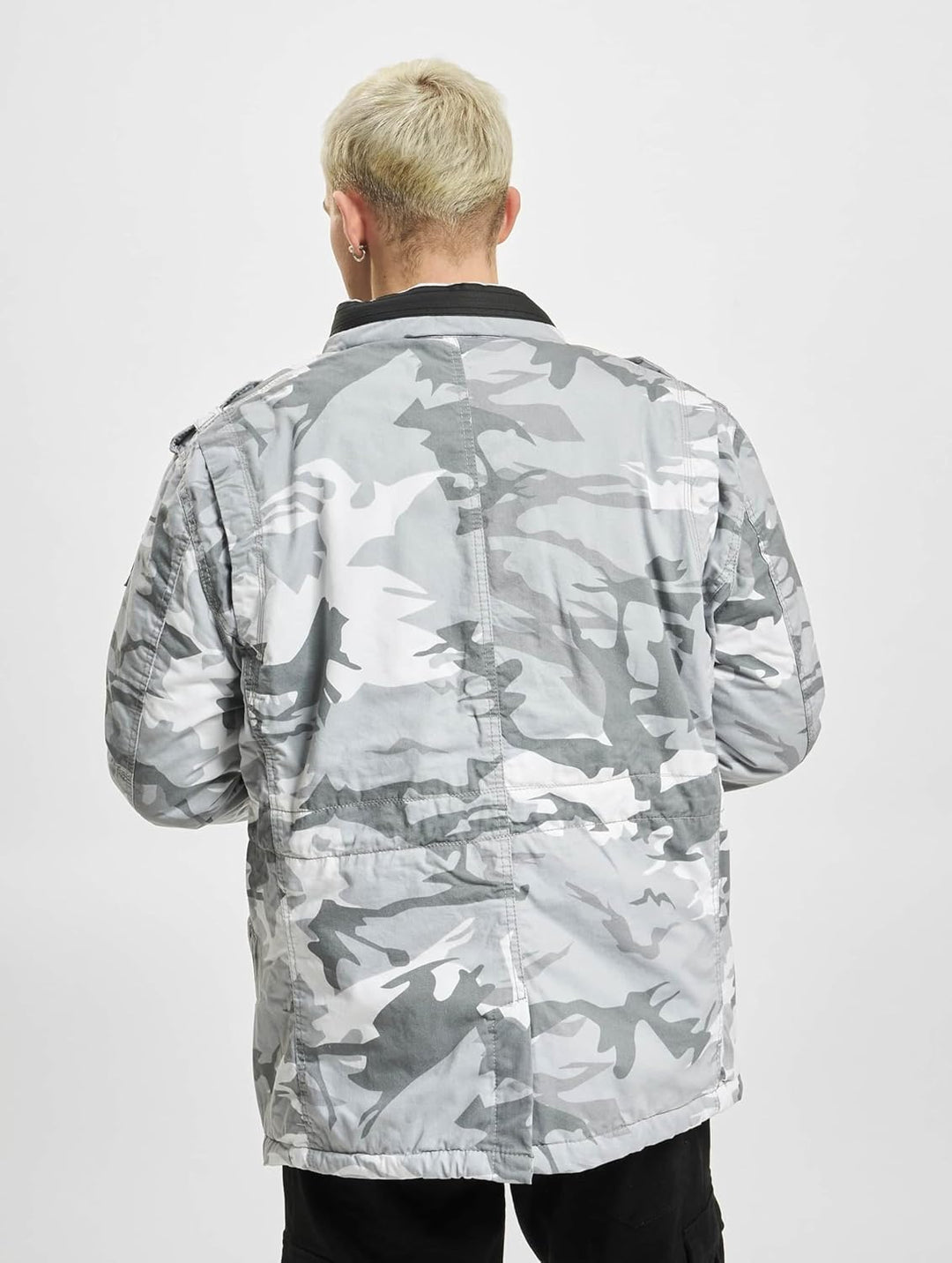 Brandit Jacket - Stylische Jacke für Herren mit versteckter Kapuze, Stehkragen und Baumwollfutter, Ü