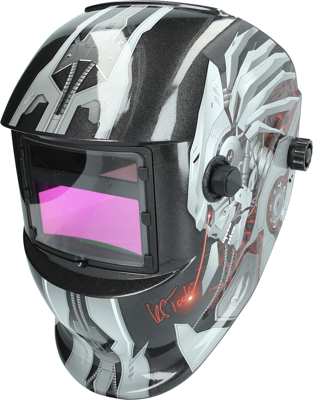 KS Tools 310.0195 Schweisser-Schutzhelm, Steel-Design