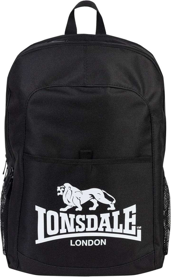 Lonsdale Rucksack Poynton Black/White Einheitsgrösse, Black/White Einheitsgrösse