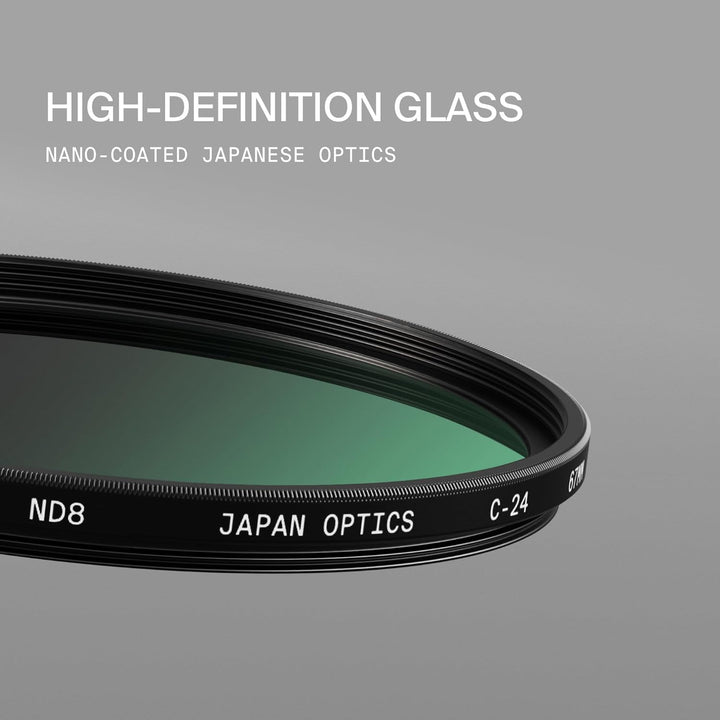 Gobe 43 mm Graufilter ND8 (3 Stop) ND Filter 43mm, 43mm