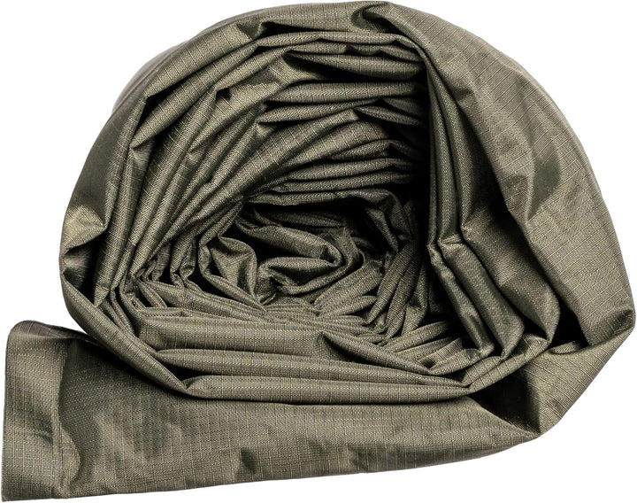 Einzelmatratze 188x58cm Olive - Ultraleichte Faltbare Isomatte für Camping, Wasserfestes Sitzkissen