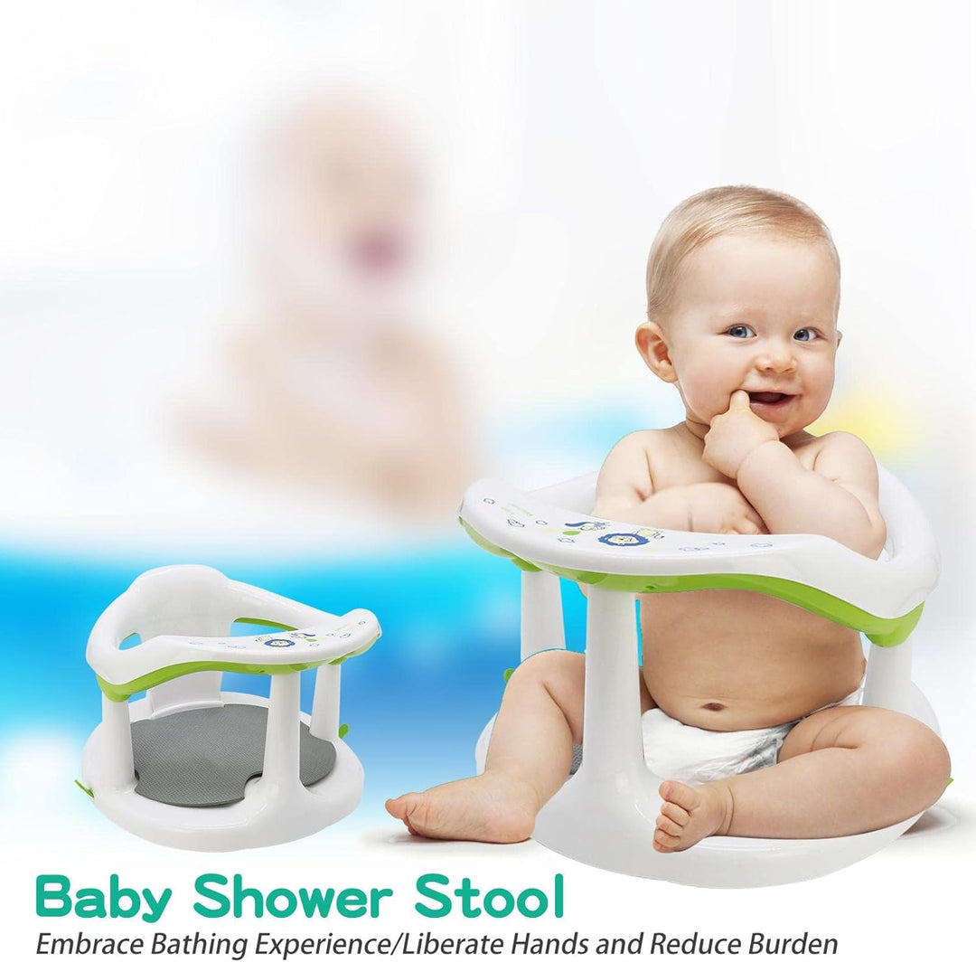 Sitz Für Baby,Baby Badesitz,von 6 Bis 18 Monaten,Badewannensitz Badewannensitz,Baby-Duschstuhl,Anti