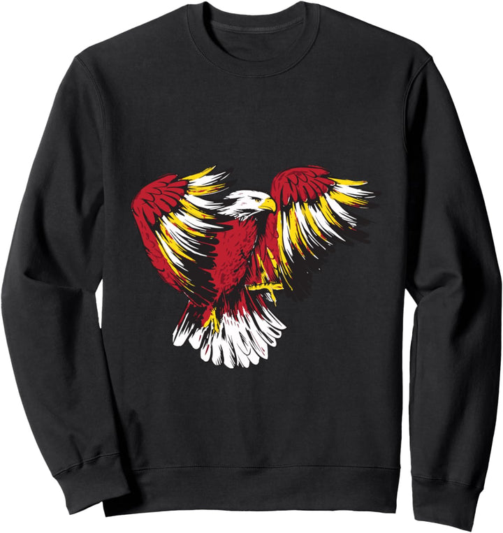 Deutschland Fahne Germany Deutsch Adler Flagge Geschenk Sweatshirt