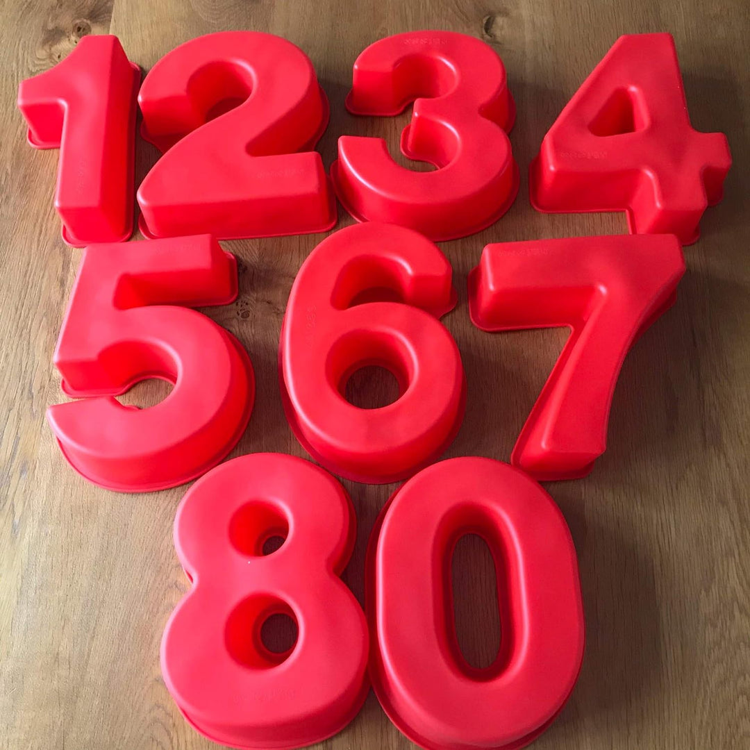10 Zoll 9 Stück grosse Anzahl Formen Backformen Silikon Kuchenform Anzahl Kuchenformen Dosen 25,4 cm