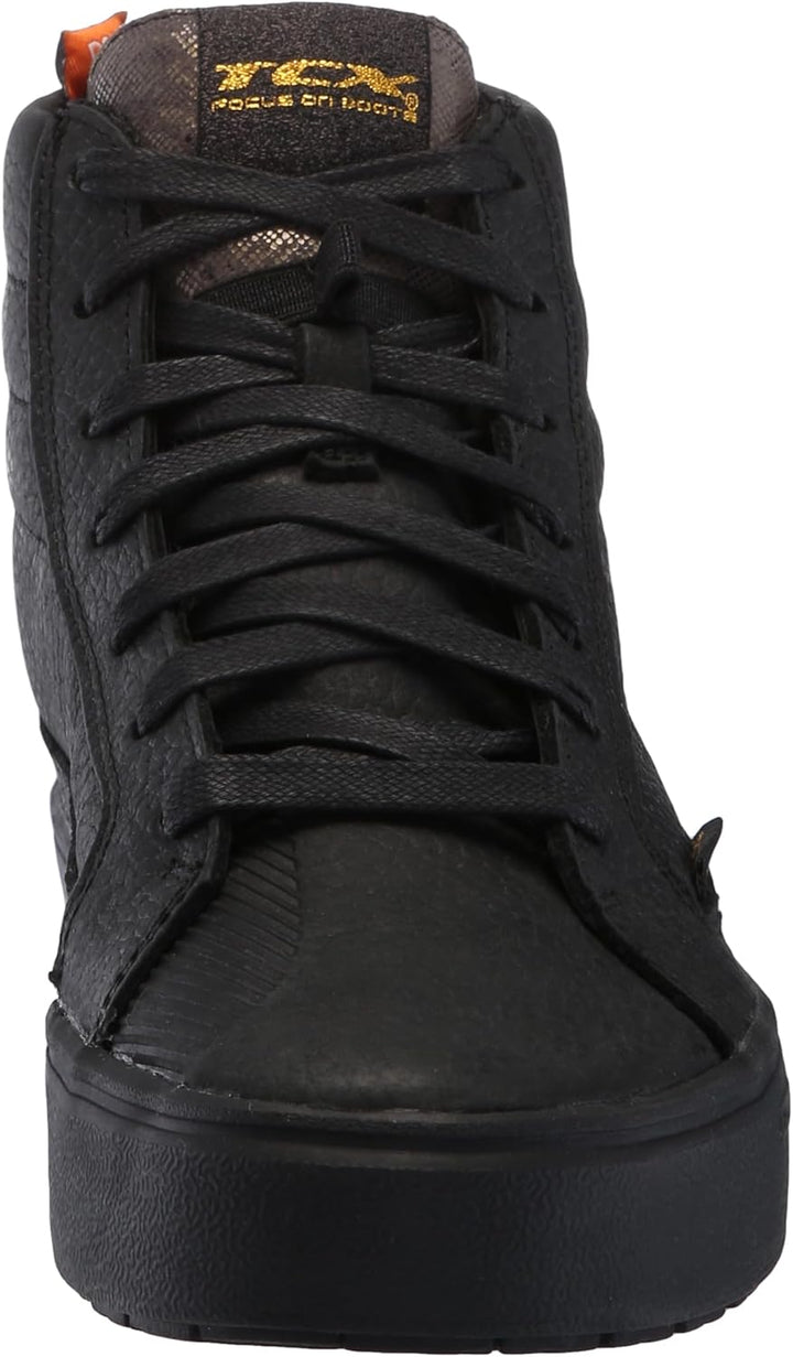 TCX Damen Street 3 Lady WpWasserdichte Motorradschuhe 36 EU Black Black Gold, 36 EU Black Black Gold