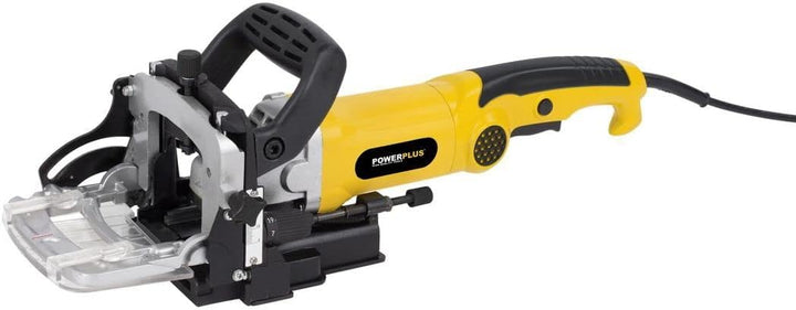 POWERPLUS POWX1310 - Fresadora de engalletar madera 900w