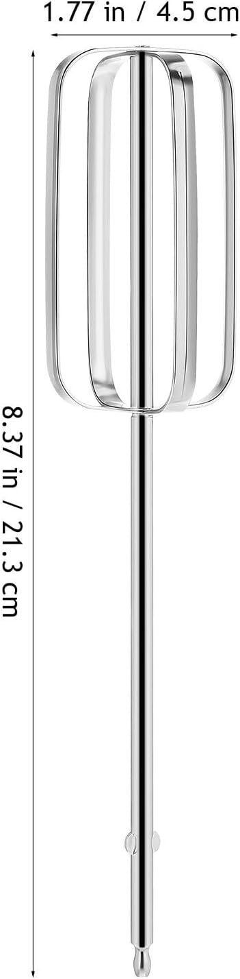 2er-set Handmixer-besen, Ersatz-eierquirl aus Edelstahl, Teigknetwerkzeug für Küche Und Haushalt