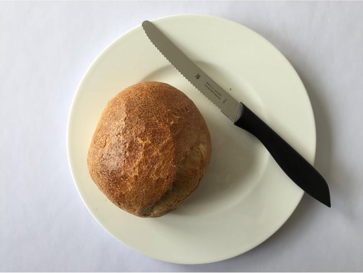 WMF Messerblock mit Messerset 7-teilig & Classic Line Frühstücksmesser Set 6-teilig, 23 cm, Brötchen