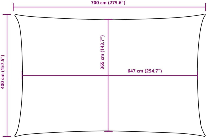 vidaXL Sonnensegel Wasserfest Sonnenschutz Windschutz Sonnendach UV Schutz Garten Terrasse Balkon Ox