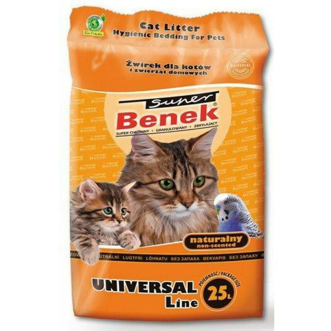 Super Benek Katzenstreu Universal Natural 25 L