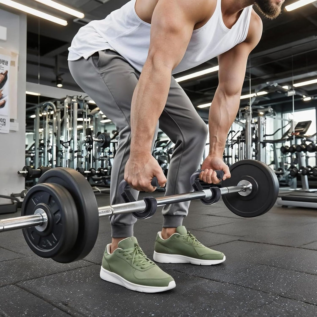2 Stück Double D Fitness Griffe für Fitnessstudios, 90-Grad-Haken Klimmzug Griffe rutschfeste Widers