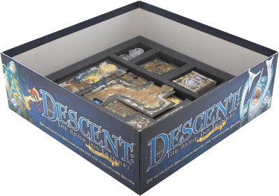 Feldherr Schaumstoff-Set kompatibel mit Descent: Reise ins Dunkel 2. Edition - Grundspiel-Box