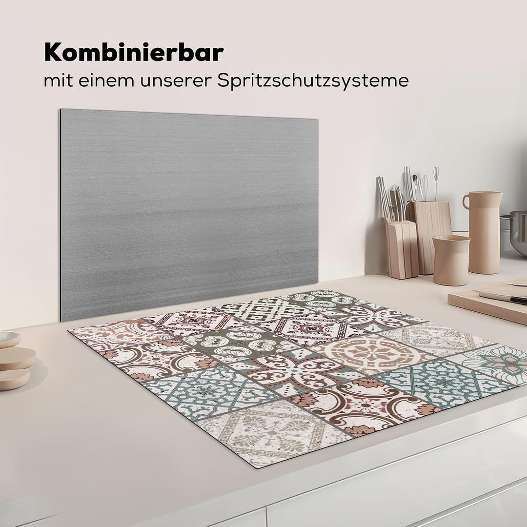 KitchenYeah© Herdabdeckplatte Einteilig Ceranfeld Abdeckplatte für Induktionsschutz Ceranfeldabdecku