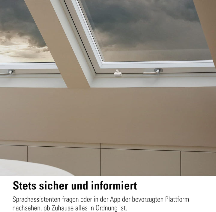 Eve Door &amp; Window (Matter) Set – Smarter Kontaktsensor für Türen &amp; Fenster, Mitteilungen (offen/zu),