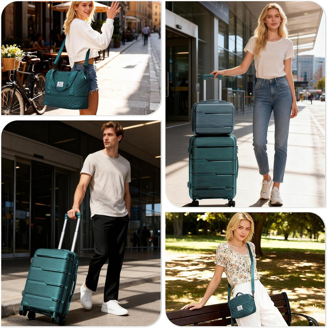 Vakuum Rucksack Handgepäck mit Pumpe - Easyjet Handgepäck 45x36x20 Flugzeug Reiserucksack mit Vakuum