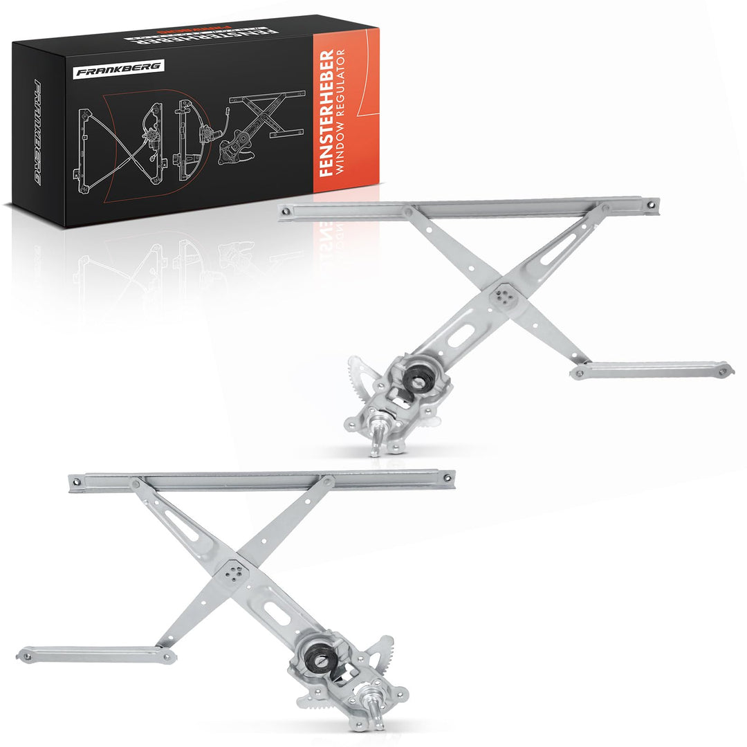 Frankberg 2x Fensterheber Fensterhebermechanik Vorne 6982052270, 6981052340 | Kompatibel mit Yaris P