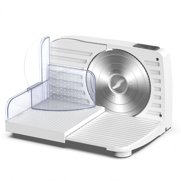 1PC Meat Slicer, 200W Electric Deli Food Slicer, 0-15mm Adjustable Thickness, Suitable for Home and