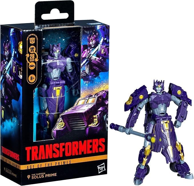Transformers Age of The Primes Deluxe-Klasse The Thirteen Solus Prime Action-Figur
