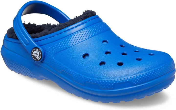 Crocs Unisex Kinder Baya Lined T Clogs 28/29 EU Blue Bolt, 28/29 EU Blue Bolt