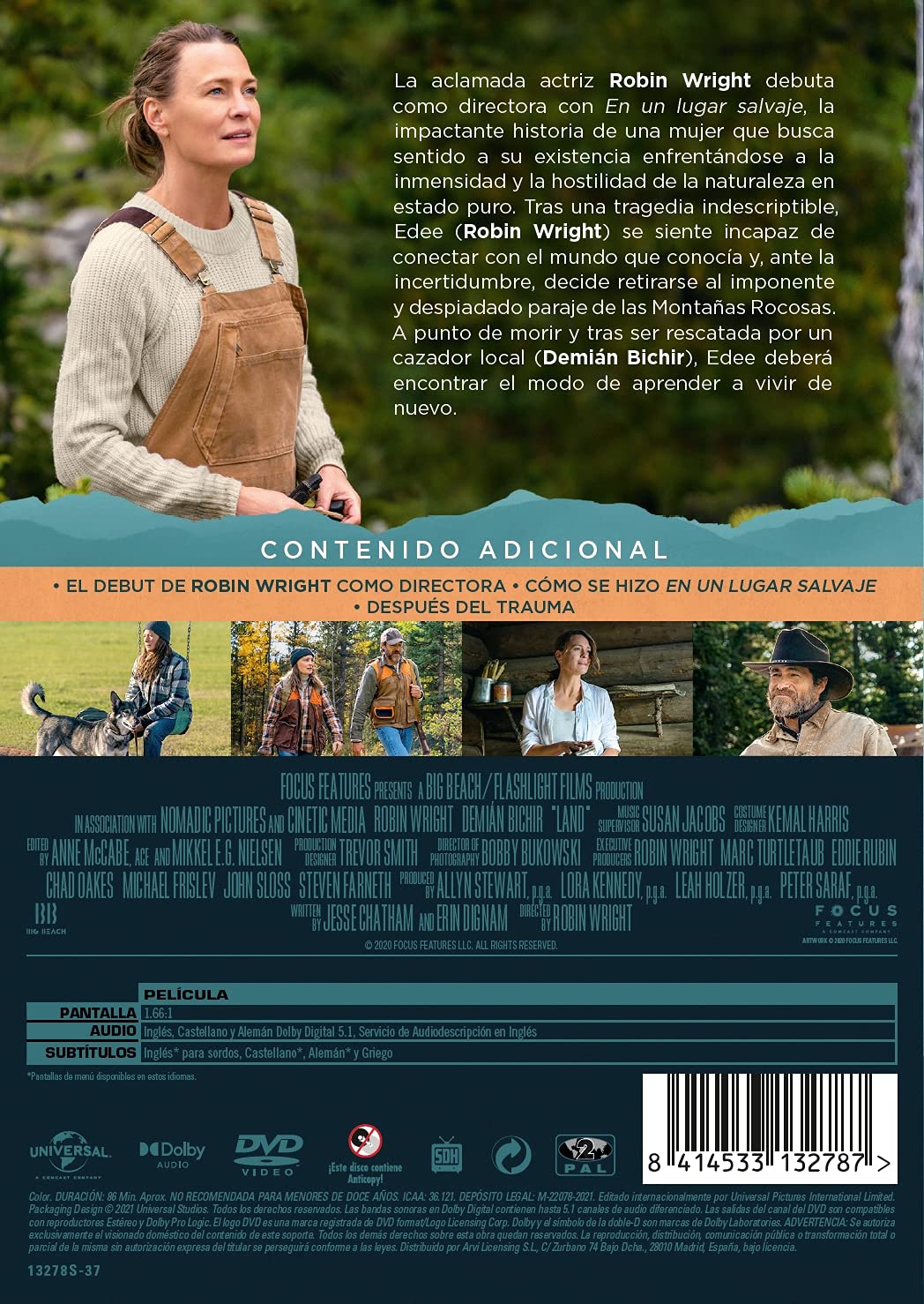 En un lugar salvaje - DVD
