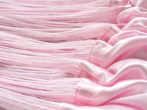 Kaikoon Fadenvorhang Fadenstore Messe B1 schwer entflammbar 90 cm x 240 cm (BxH) rosa