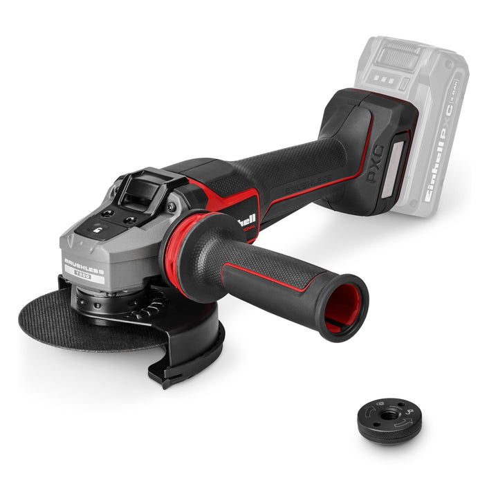 Einhell Professional Akku-Winkelschleifer TP-AG 18/125-13 Q P BL-Solo | PXC | 18 V | 1300 W | Ø 125