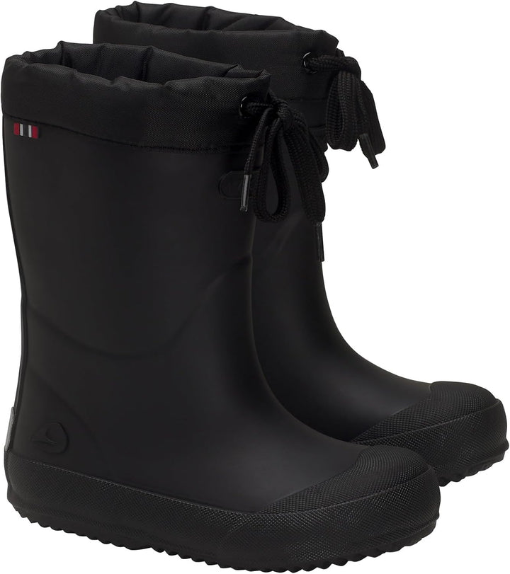 Viking Mädchen Indie Thermo Wool Gummistiefel 22 EU Schwarz, 22 EU Schwarz