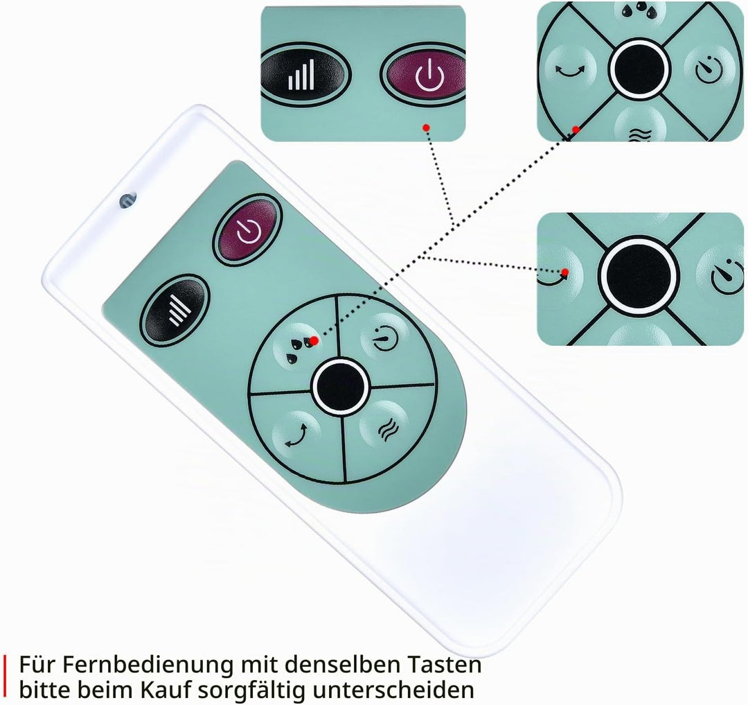 Nue Fernbedienung Kompatibel mit DOMO DO153A Mobiler Luftkühler,für TROTEC PAE 26 Aircooler,für Tris