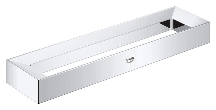 GROHE Selection Cube - Handtuchring (verdeckte Befestigung, Material: Metall, langlebig), chrom, eck