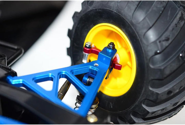 GPM for Tamiya Lunch Box Tuning Teile Aluminium Front Knuckle Arm - 1Pr Set Black