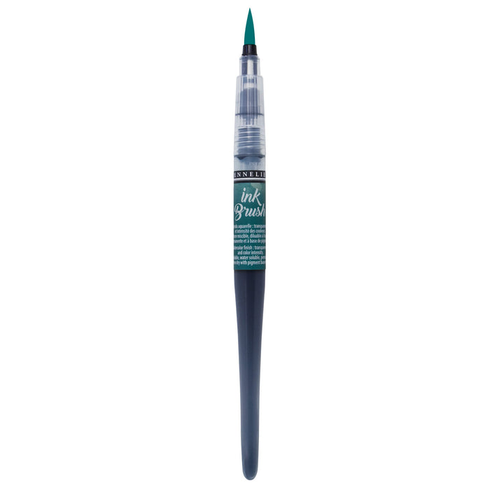 SENNELIER 10-131695-807 Tintenpinselstift Pinselstift, Synthetik Papier, Intensives Grün, 0.22 oz 0.