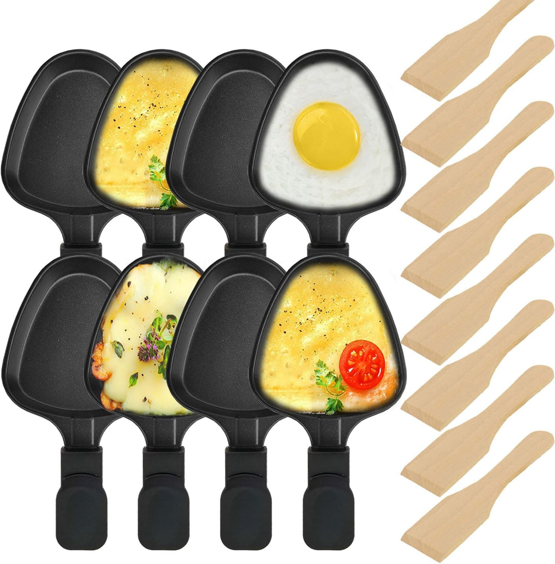 Kosmosta Antihaftbeschichtete Mini-Grill-Käsepfanne Schmelzzubehör für Raclettes Ersatzbleche Raclet