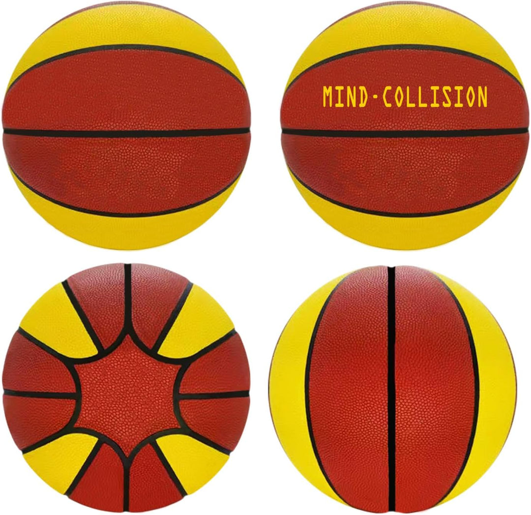 MINDCOLLISION Übergrosser gewichteter Trainings-Basketball, Grösse 9, 94 cm, 1 kg, baut wichtige Fäh