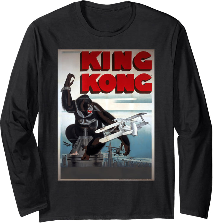 King Kong Modern Langarmshirt