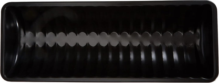 IBILI 822530 Kuchenform Moka halbrund, Stahl, schwarz, 30 x 5.5 x 12 cm (Packung mit 2) Schwarz 30 x