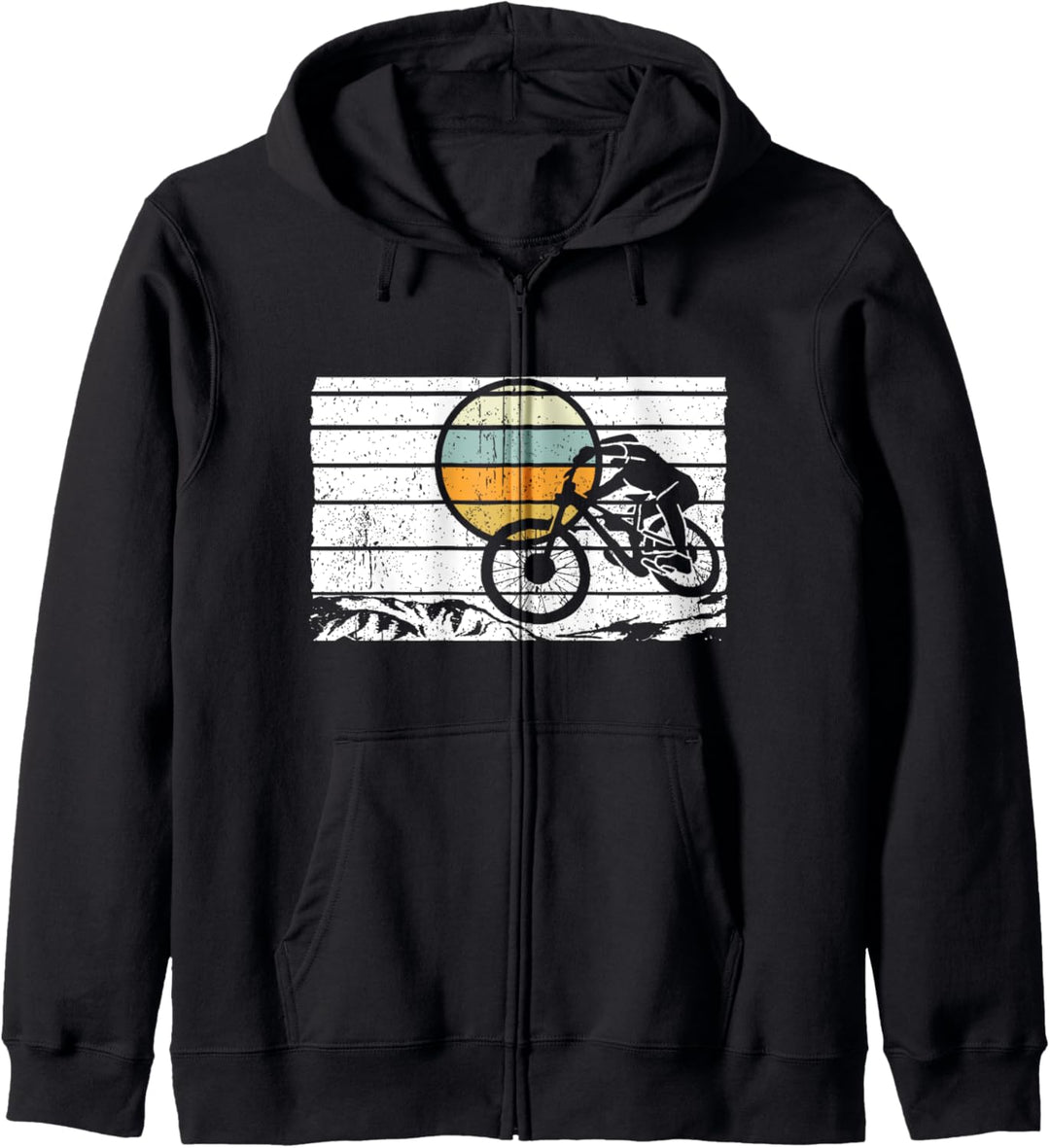 MTB Downhill Mountainbike T Shirt / Hoodie Kapuzenjacke
