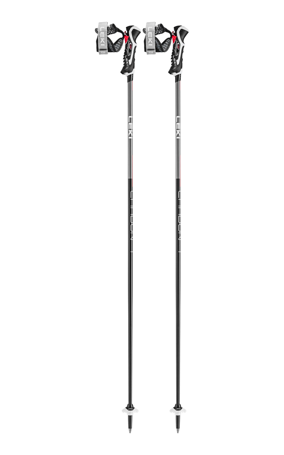 LEKI Carbon 14 3D Skistöcke black-anthracite-red 115CM, black-anthracite-red 115CM