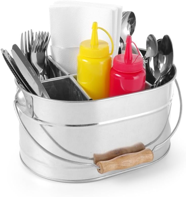 HENDI Bar-Caddy, Bar-Zutatenbehälter, Organiser, Geschirrspülmaschinengeeignet, 245x180x(H)130mm
