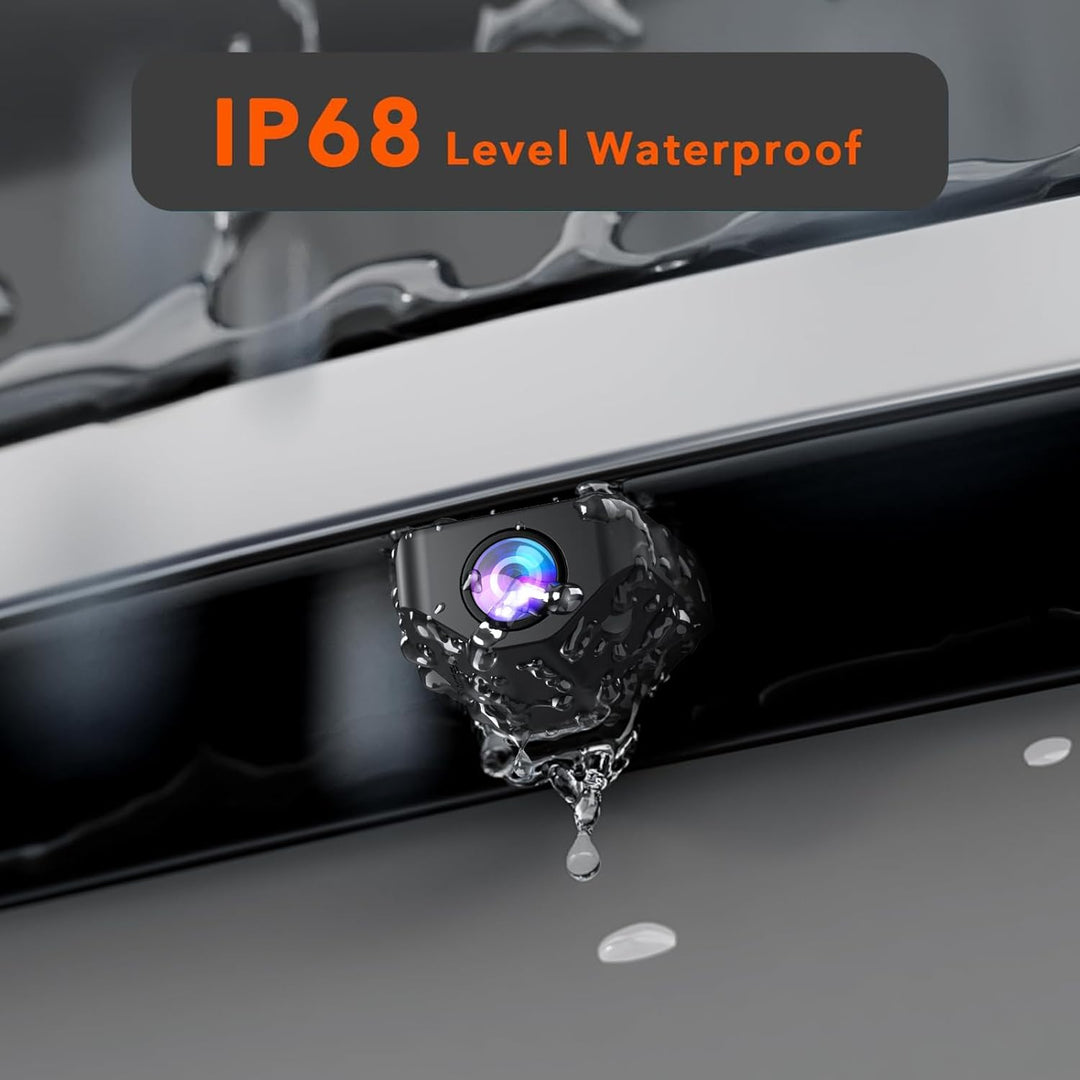 WOLFBOX Verbesserte WDR-Rückfahrkamera für G840S/G840H/G850/G900/T10/T10 Plus/D07, 1080P wasserdicht